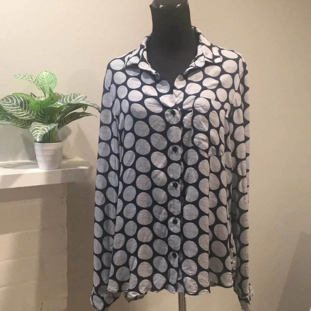 New Anthropologie Cloth & Stone button down shirt